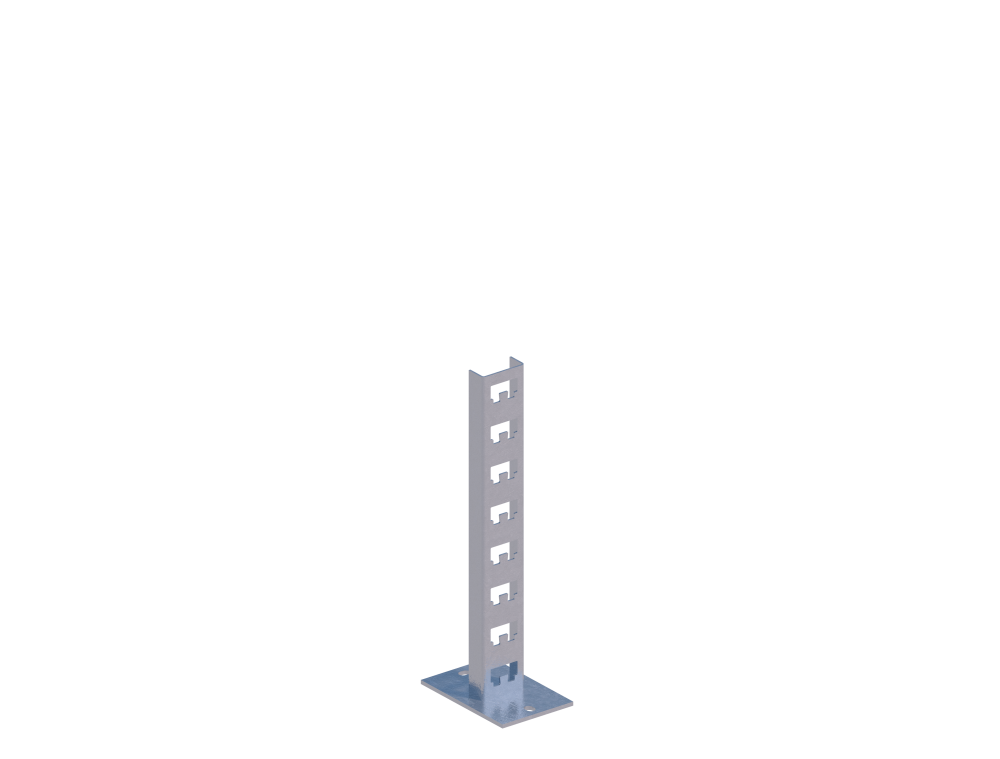 Стойка кабельная напольная К1150Нц УТ1,5 (s=2,5 мм, s1=5,0 мм)