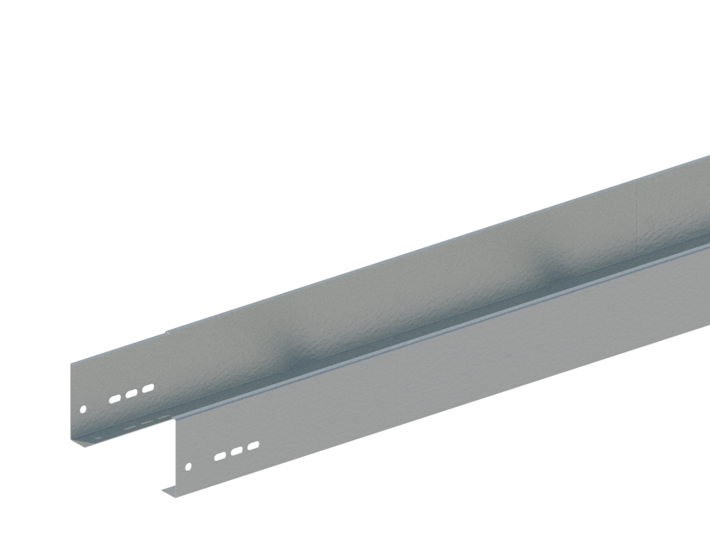 Лоток прямой НЛ20-П1,87 У3 (h=100 мм, s=1,0 мм)