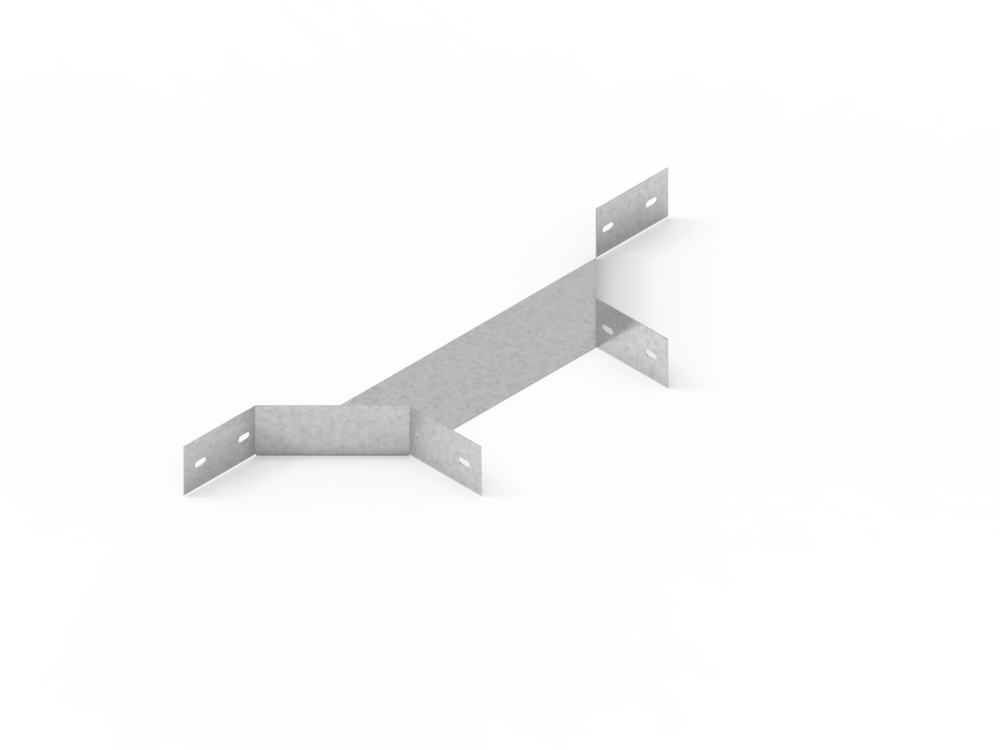 Лоток ответвительный НЛ50-Оц УТ1,5 (h=100мм, s=1,2мм)