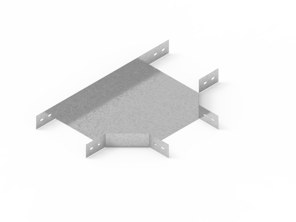 Лоток тройниковый НЛ50-Тц УТ1,5 (h=100мм, s=1,2мм)