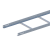Лоток прямой НЛ40-П1,87 М1 AISI 304 (h=50мм, s=1,0мм)
