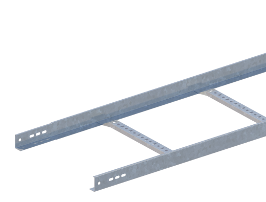 Лоток прямой НЛ40-П1,87 М1 AISI 304 (h=50мм, s=1,0мм)