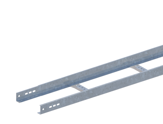 Лоток прямой НЛ20-П2,87 М1 AISI 304 (h=50мм, s=1,0мм)