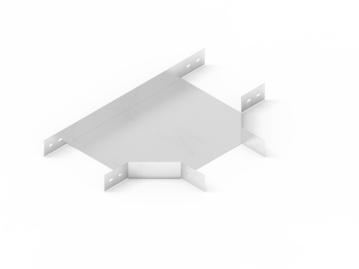 Лоток тройниковый НЛ50-Т М1 AISI 304 (h=70мм, s=1,5мм)