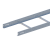 Лоток прямой НЛ40-П2,87 М1 AISI 304 (h=70мм, s=1,0мм)