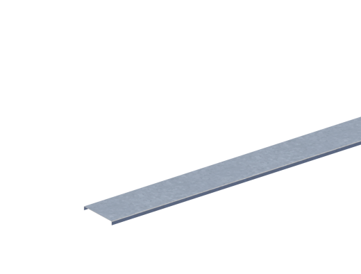 Крышка лотка прямого НЛК10-П2,87 М1 AISI 304 (h=50,s=1,5мм)