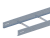 Лоток прямой НЛ40-П1,87 У2 Полимерно-порошковая окраска (h=100мм, s=1,5мм)